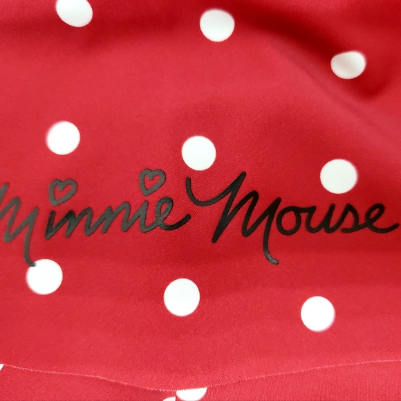 TORRID DISNEY Retro Red Minnie Mouse Lattice Front Peplum Swimsuit! NWT! 🩱 - Picture 6 of 7